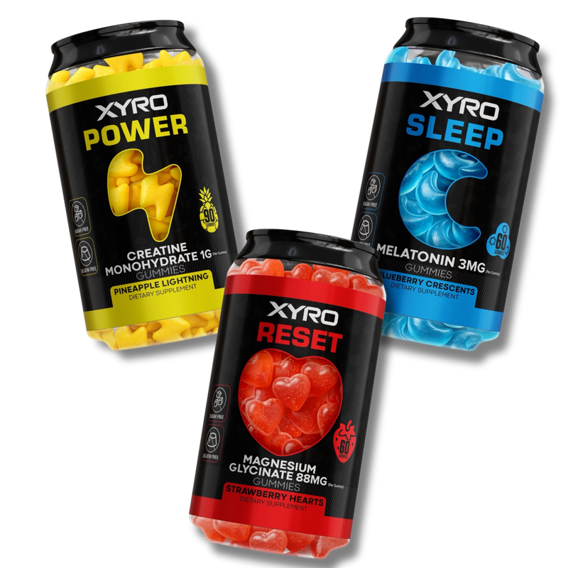 XYRO gummy stack combination